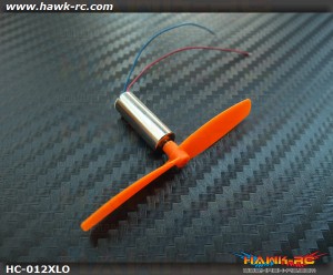Hawk Creation 7mm XL Tail Motor V3 (20mm XL Verson, Orange) For mCP X
